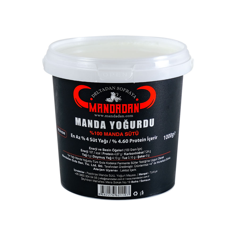 Manda Yoğurdu - Yarım Yağlı 1000g